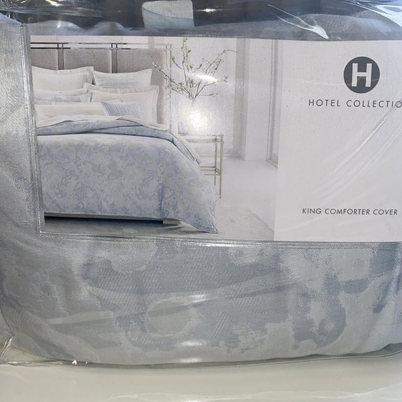 Hotel Collection Ripple Duvet Cover, King, - Picture 1 of 5